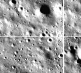 Images from the Lander Horizontal Velocity Camera on moon