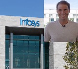 Rafael Nadal join hands with Infosys 