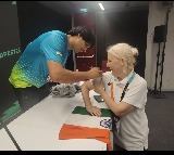 Neeraj Chopra gesture wins hearts as he refused to sign on Indian flag