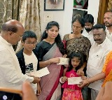 BRS party gives 1 Cr to Sai Chand wife Rajani