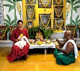 Upasana done Varalakshmi Vratham with Klin Kaara