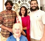 Nagarjuna latest photograph with his mother in law