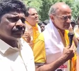 Nandamuri Ramakrishna participated Hunger strike in Gannavaram