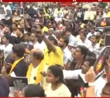 IT Employees huge protest in Bengaluru and extend their support for Chandrababu