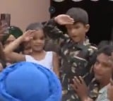 6 Year Old Son Of Colonel Killed In Action Pays Last Respect