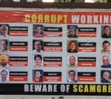 Posters reading corrupt working committee put up in Hyderabad ahead of CWC meet