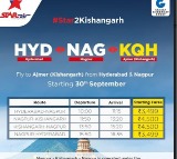 Star Air now connects Nagpur and Hyderabad to Ajmer (Kishangarh)