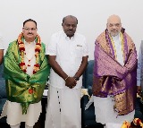 Kumaraswamy party JDS joins NDA