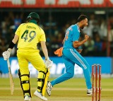 2nd ODI: Prasidh takes two wickets before rain interrupts Australia’s run-chase in Indore