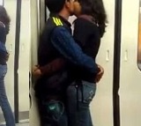 Video Of Couple Kissing In Delhi Metro Coach Goes Viral