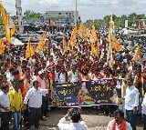 TDP protests continue for consecutive 14th day