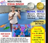 Asian Games: Esha Singh wins gold and silver in 25m Pistol, sets sights on Paris Olympics