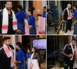 Team India arrives Guwahati for world cup warm up match with England