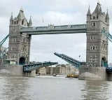 Londons Tower Bridge Gets Stuck In Raised Position