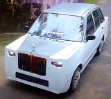 Kerala Teen Transforms Maruti 800 Into Rolls Royce with just Rs 45000