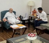 Nara Lokesh about meeting with Amit Shah