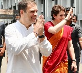 Rahul Gandhi and Priyanka will tour for three days in Telangana