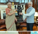 VijayaSaiReddy meets Nirmala Sitharaman