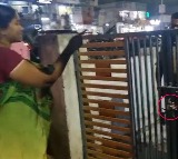Woman Locked Police Station For This Cause In Pendurthi