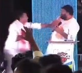 BRS MLA attacks BJP candidate during live TV debate