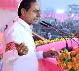 KCR participated in yellandu public meeting