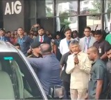 Chandrababu discharge from AIG Hospital in Hyderabad