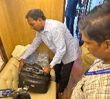 EC officials check KCR’s campaign vehicle