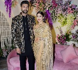 VarunLav wedding reception held in Hyderabad in a grand style