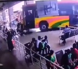 RTC officials takes action on Vijayawada bus incident