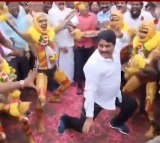 Srikalahasti MLA Biyyapu Madhusudan Reddy dance went viral
