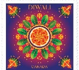 Canada Post releases new stamp to mark arrival of Diwali