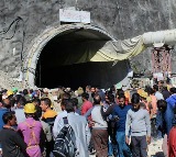 Rescue Work In Uttarakhand Tunnel again Paused After Cracking Sound