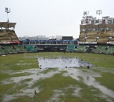 Heavy rain lashes Tiruvanantapuram Green Field stadium