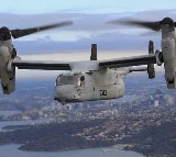 1 Killed As US Osprey Military Aircraft Carrying 6 Crashes Off Japan