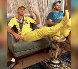 Mitchell Marsh defends himself over resting feet on World Cup trophy, says he would do it again