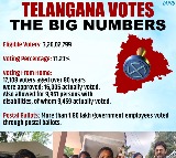 Telangana poll percentage goes up further to 71.23, CEO assures to
 clear air