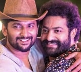 Natural Star Nani shares a photo with Junior NTR on a fan request