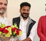 Next CM of Telangana Revanth reddy reaches Hyderabad