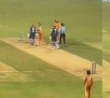Team India Former Stars Sreesanth and Gambhir Altercation In Middle Of The Match 