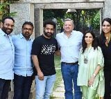 NTR hosted a dinner for Netflix CEO at his home