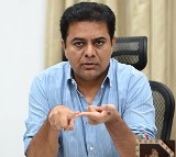 Former Minister KTR chitchat with Media