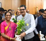 Konda Surekha took formal charge as Minister of Environment and Forests & Endowment