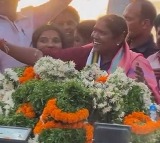 Minister Seethakka visits Mulugu first time after taking oath as minister