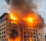 Fire accident in Hyderabad hospital
