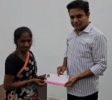 KTR helps a poor student