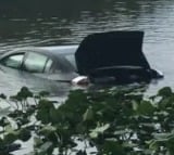 Car plunges into lake in Telangana, one person missing