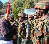 While eliminating terrorism, you have to also win hearts of countrymen, Rajnath tells soldiers