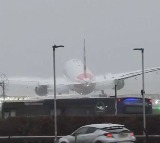 Boeing 777 Makes Insane Landing At London Airport Amid High Winds