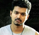 Unknown person throws chappal on Vijay