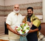 Senior director K Raghavendra Rao met Telangana CM Revanth Reddy